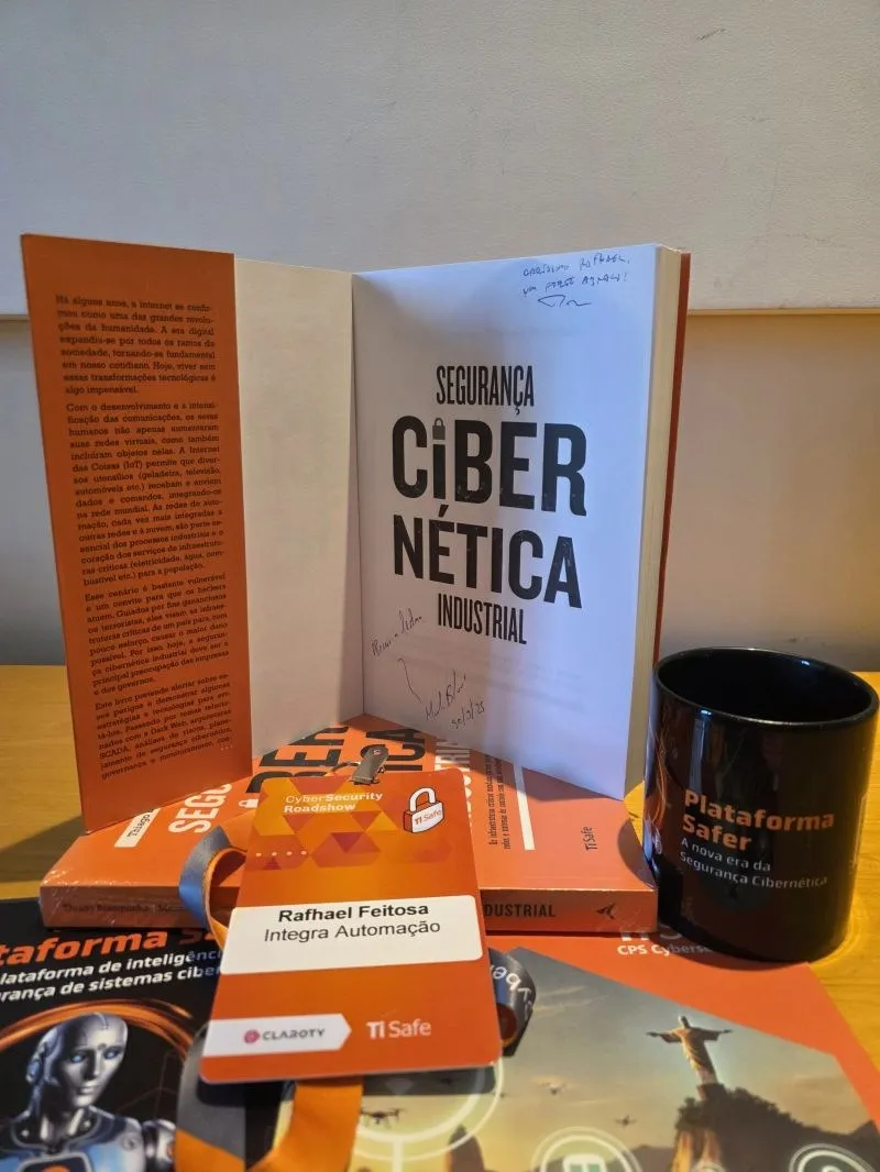 TI Safe Roadshow BH 2025, Cibersegurança OT, registro 1 de 2